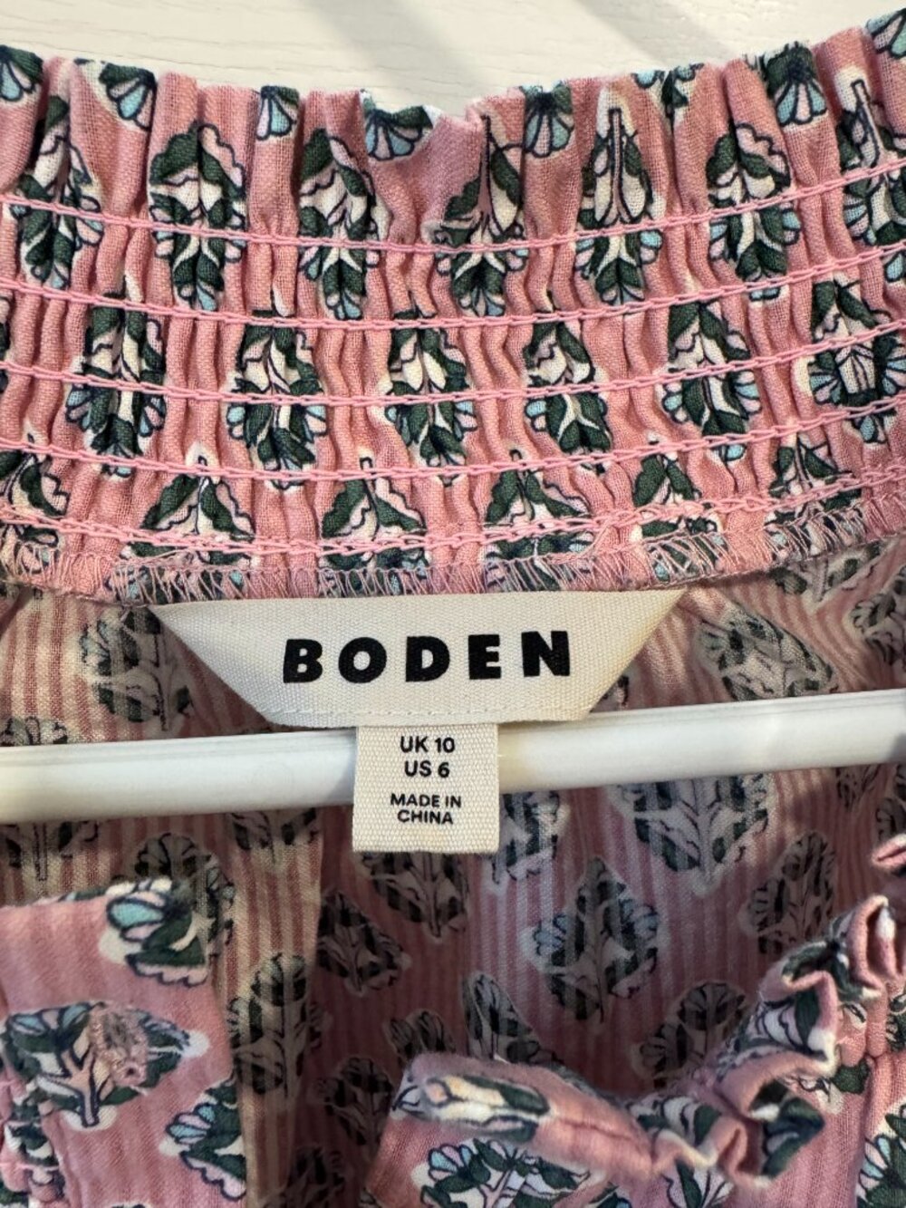Boden cotton floral blouse - Picture 3 of 3
